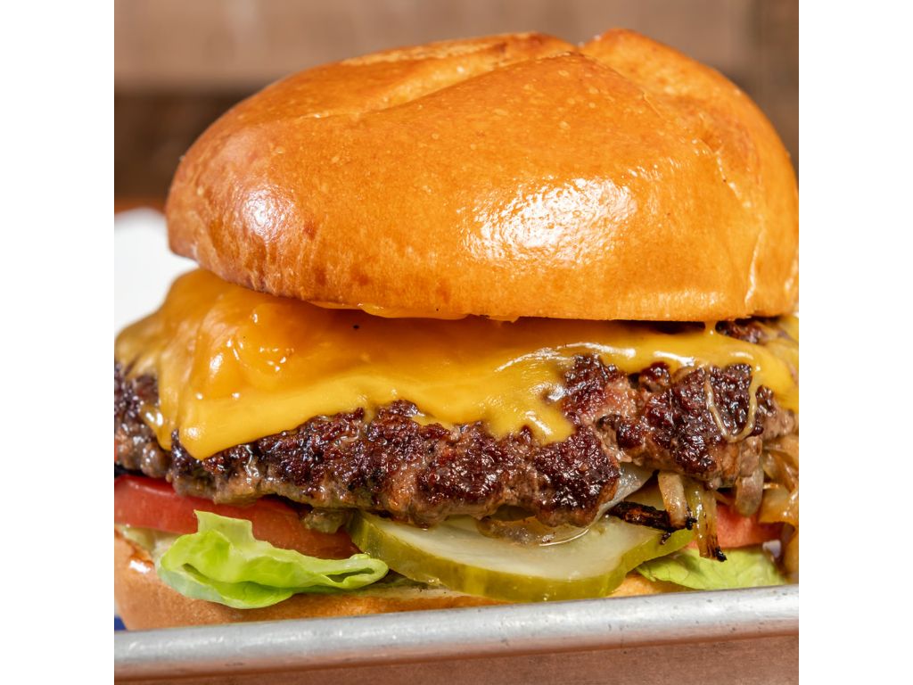 Oklahoma Fried Onion Burger
