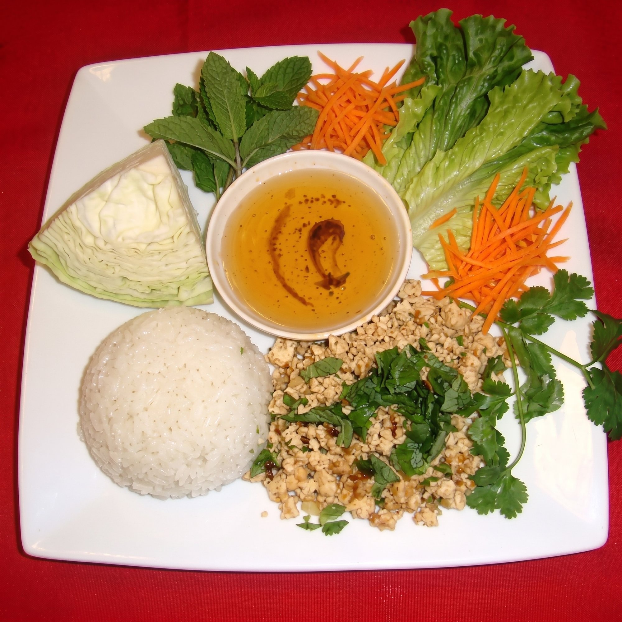 Larb (Chicken Salad - Chiang Mai Style)