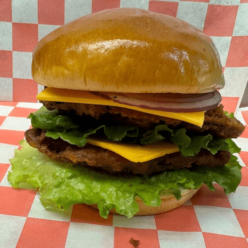 Double-Decker Fish Burger