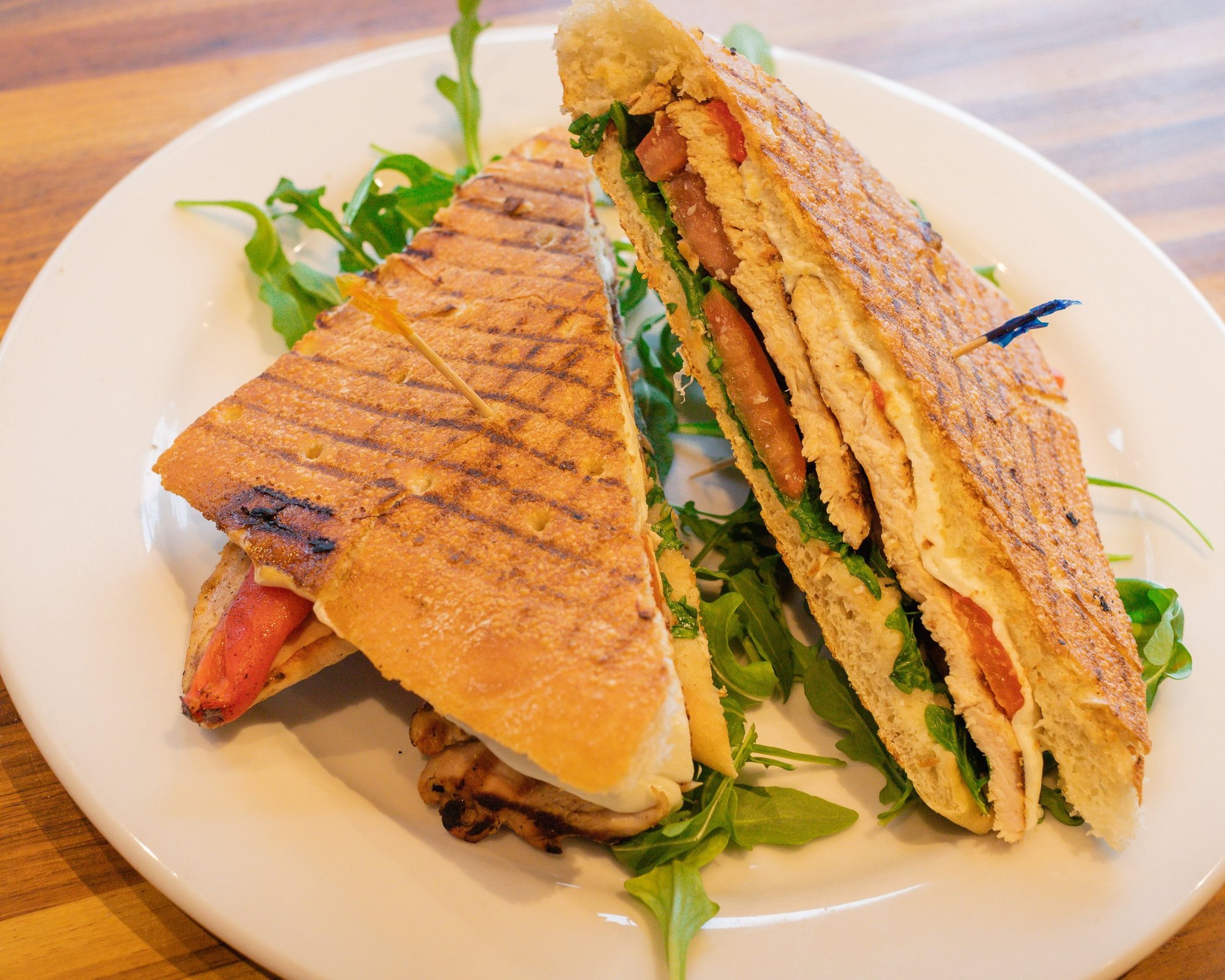 Chicken Caprese Panini