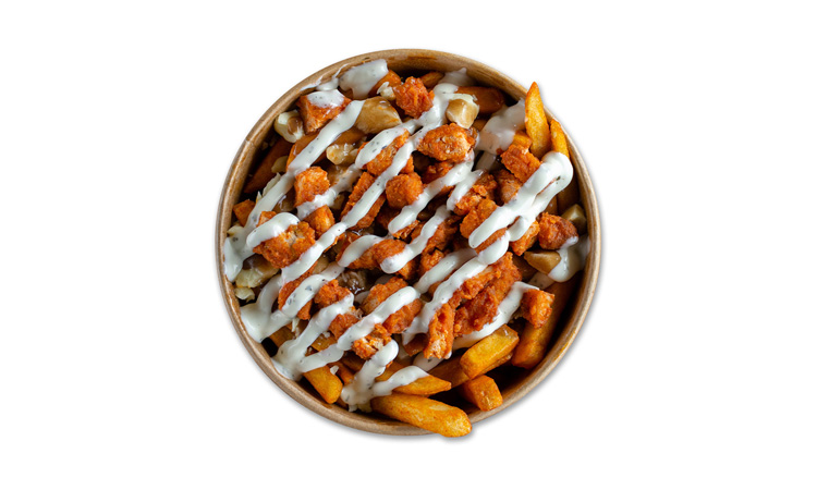 BUFFALO CHICKEN POUTINE