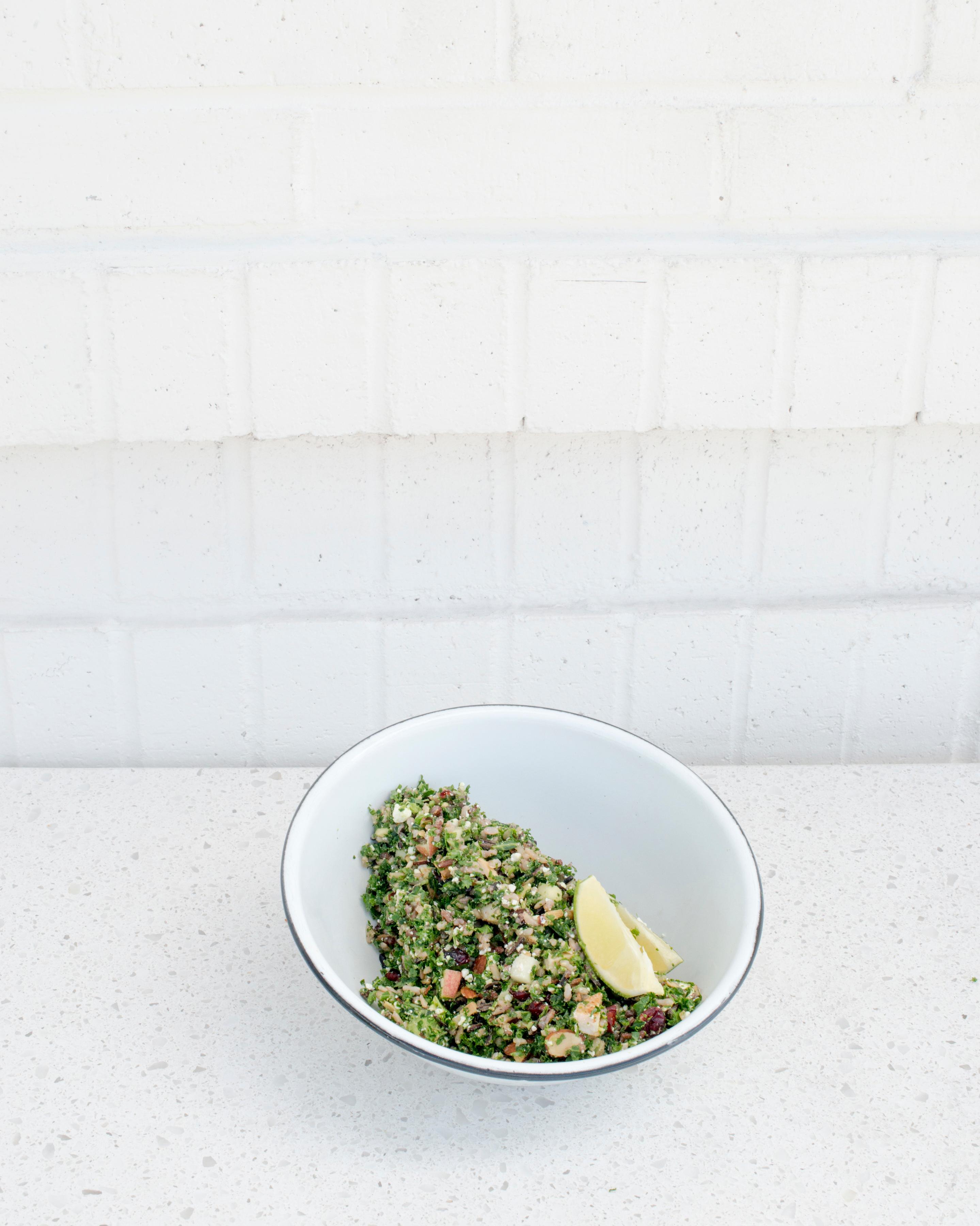 Wild Rice & Kale Salad