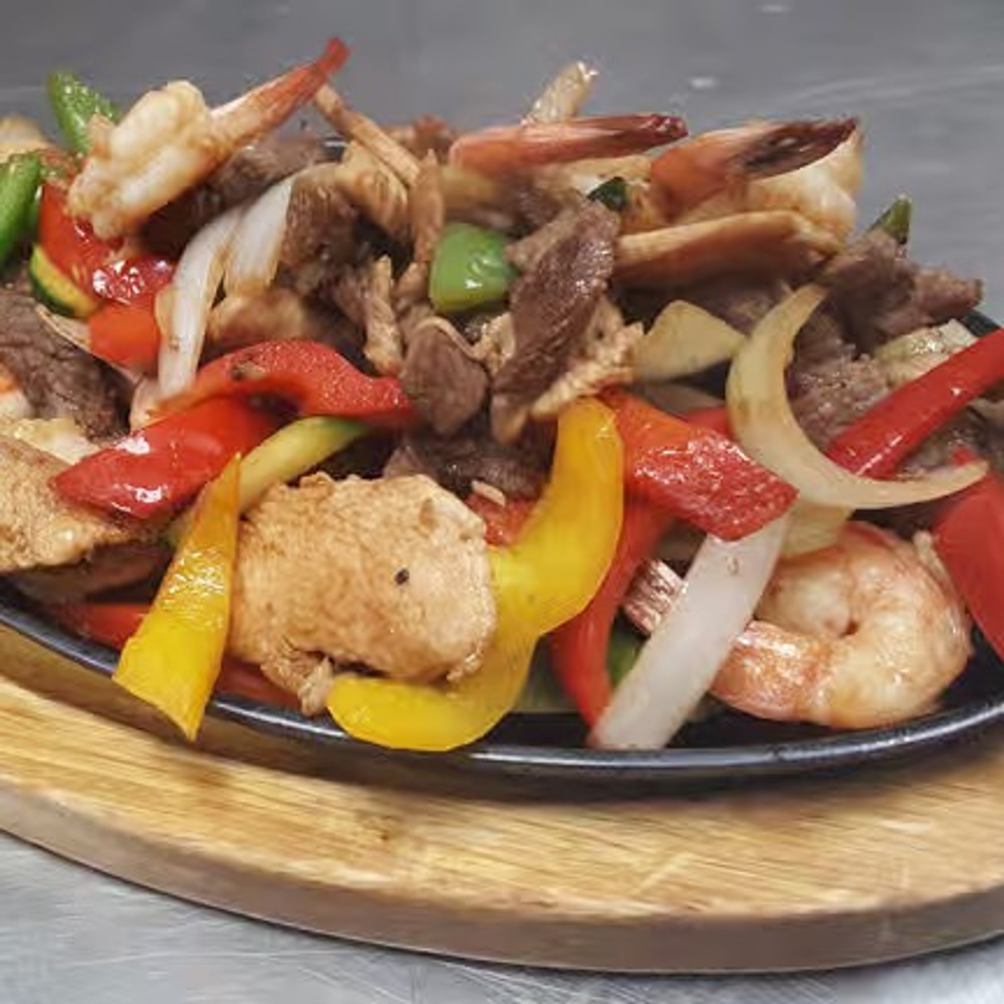 Fajitas Cielo, Mar y Tierra