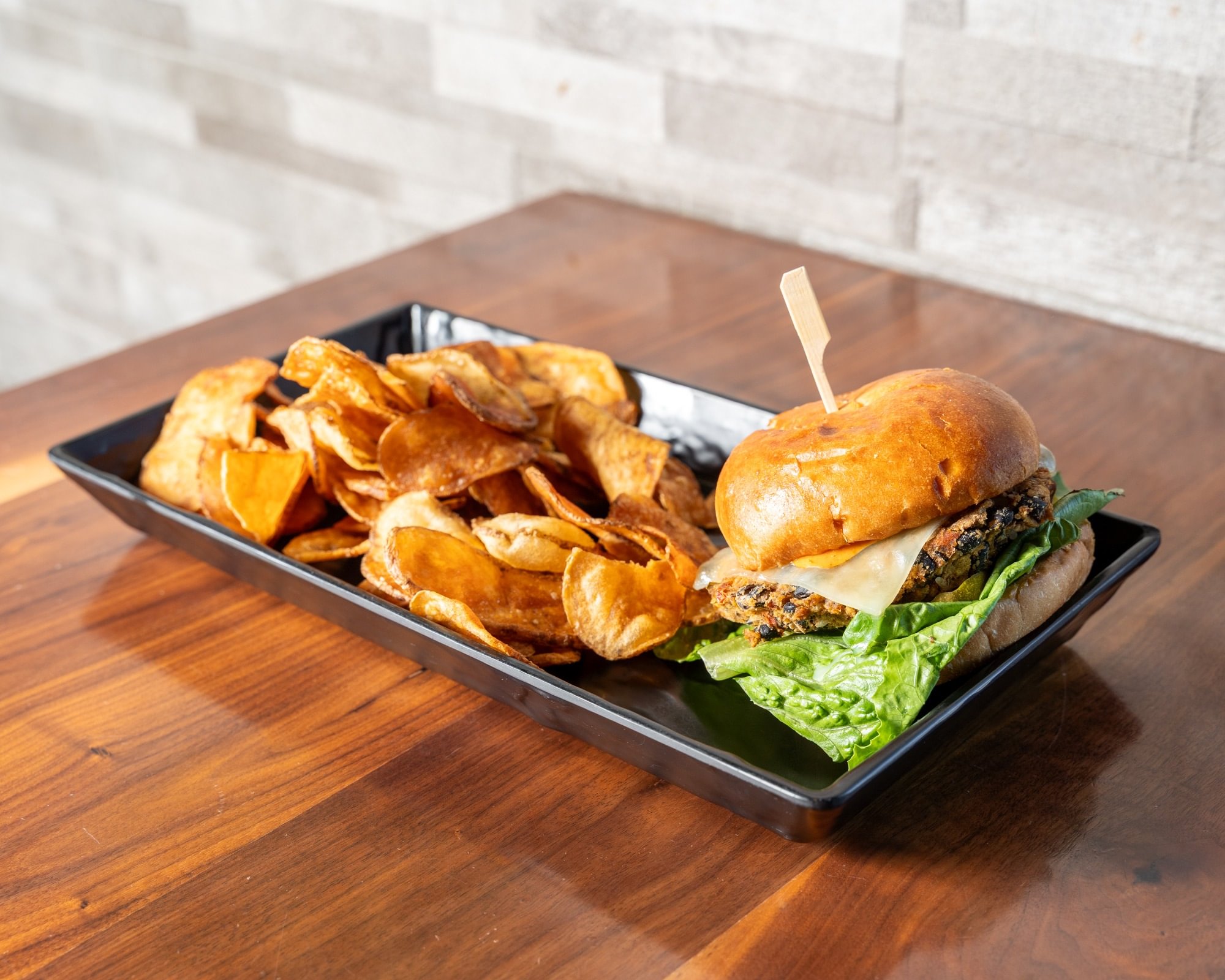 Sweet Potato & Black Bean Burger (GM)