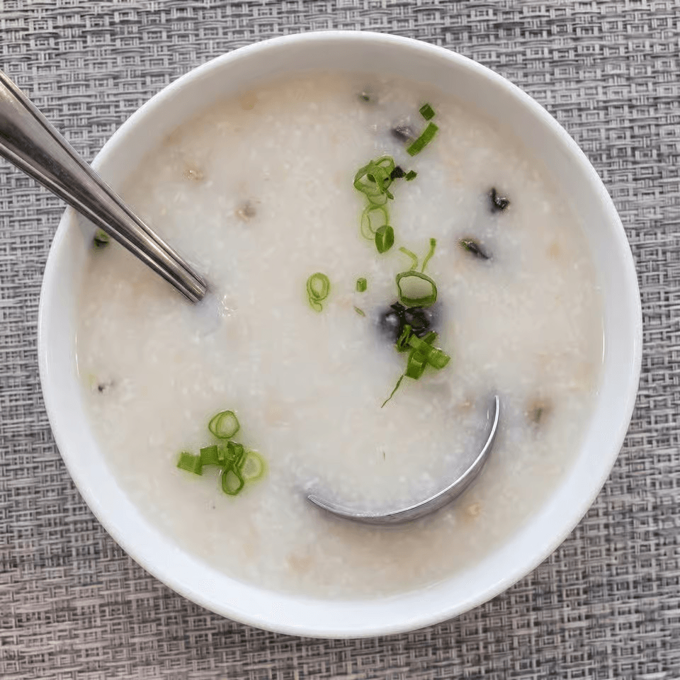 Congee with Roast Duck & Chicken / 雞鴨粥