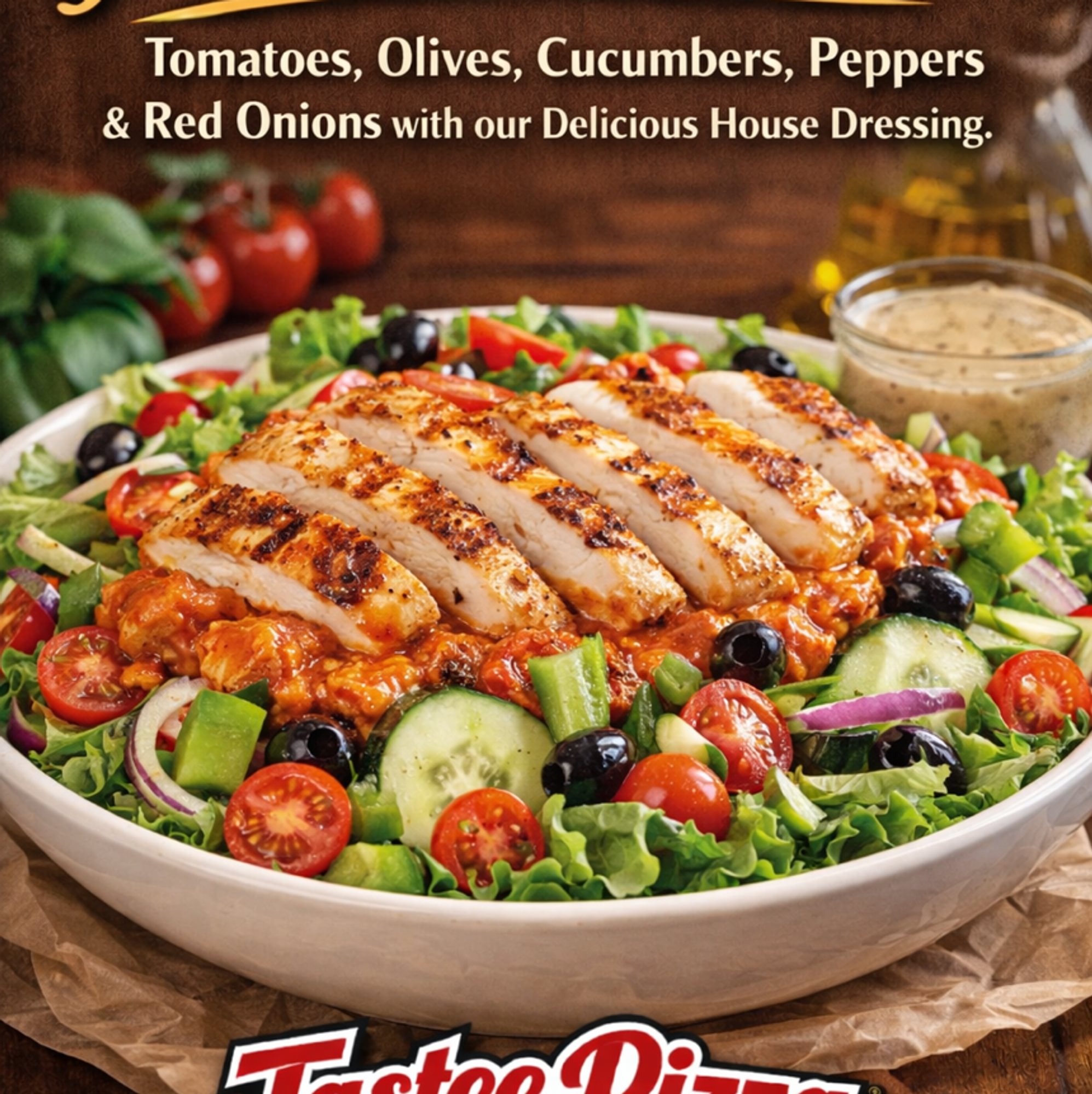 Grilled Chicken Caesar Salad