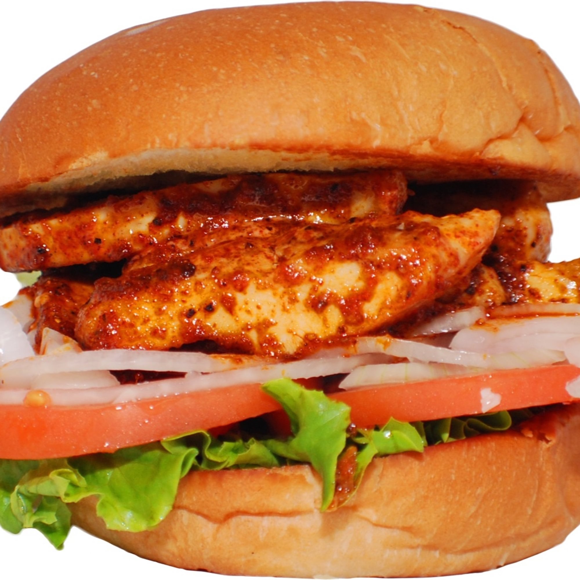 SPICY CHICKEN BURGER & FRIES