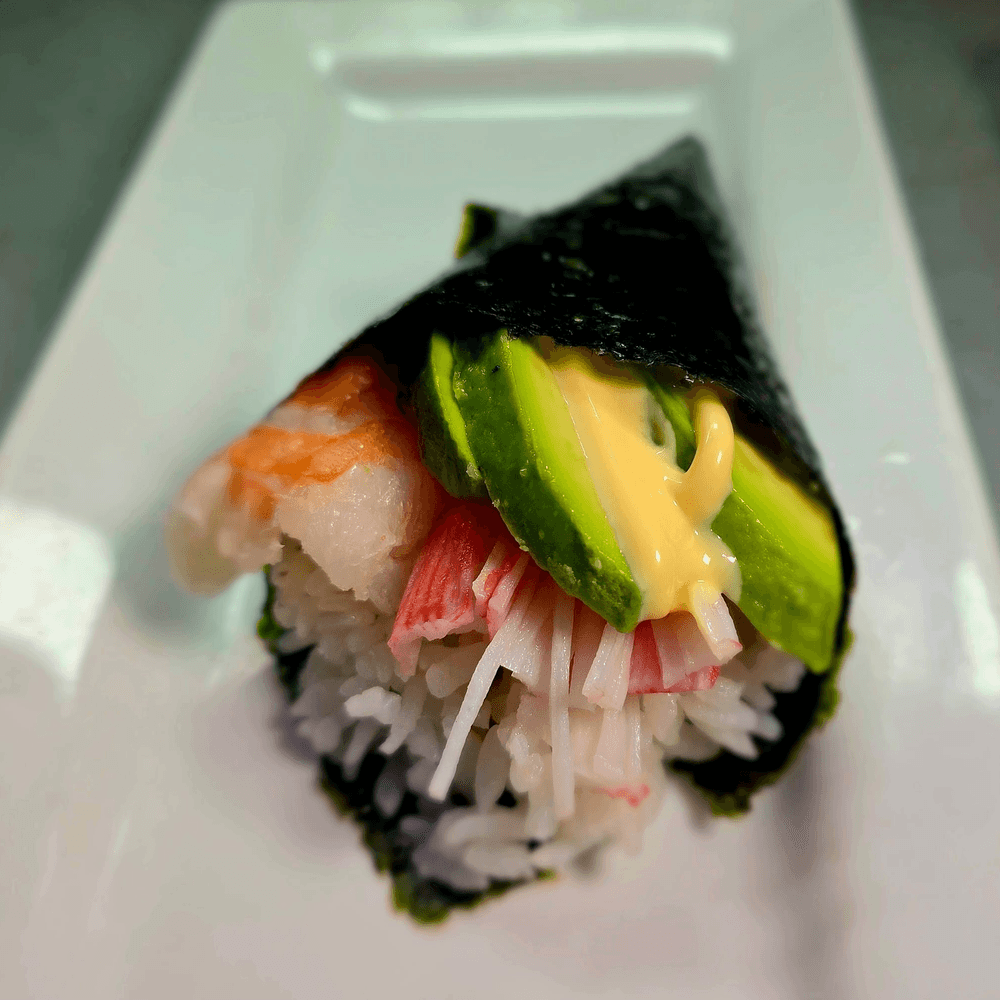 Shrimp Kani Avocado Hand Roll