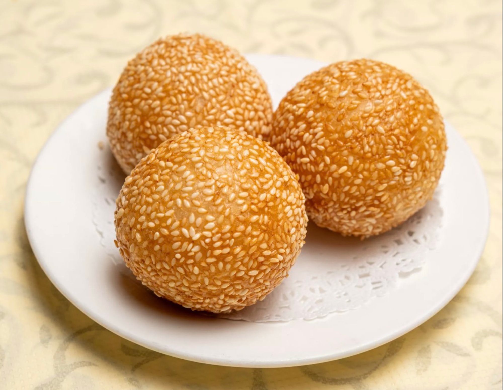 芝麻球 L - [Sesame Ball with Lotus]