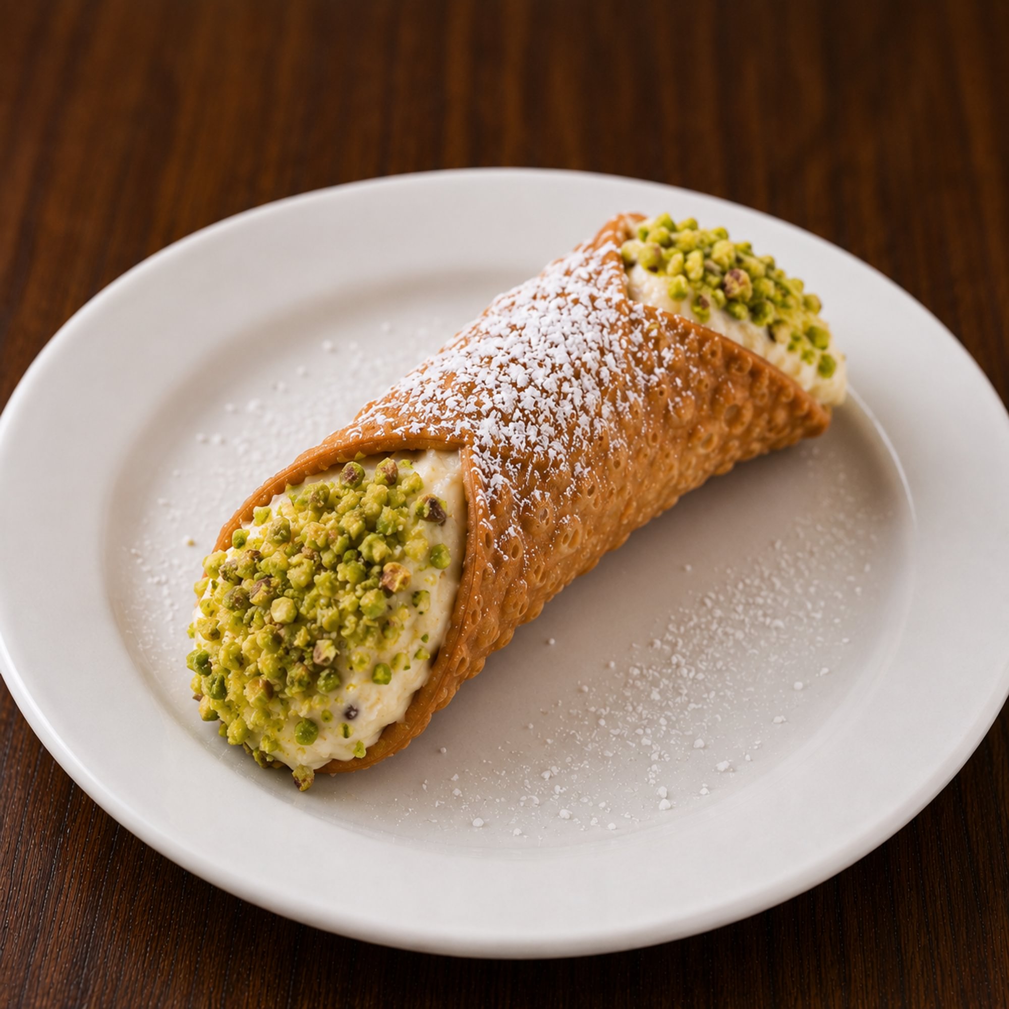 Cannoli with Pistachio