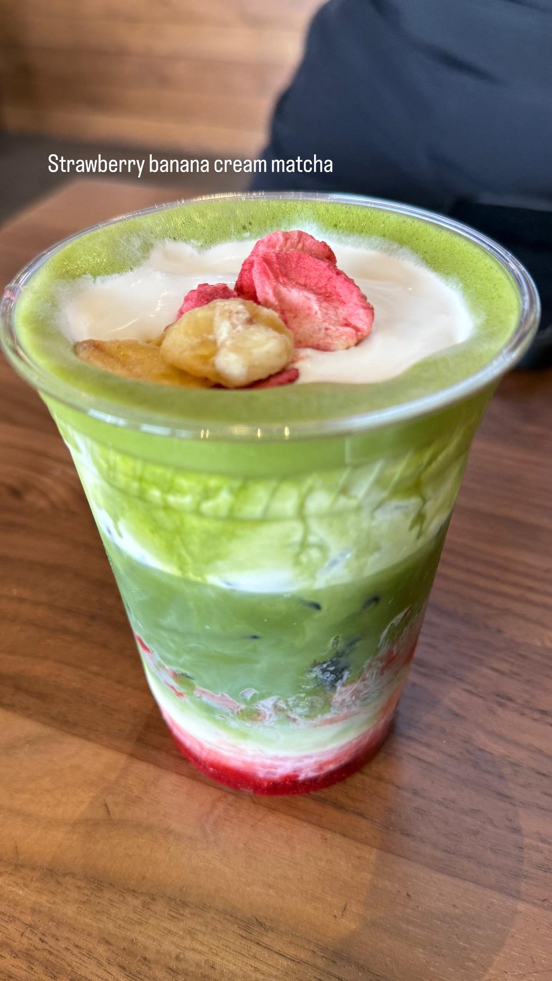 STRAWBERRY BANANA CREAM MATCHA