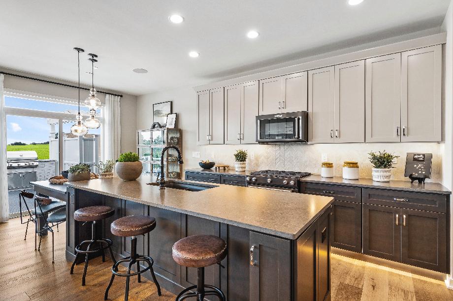 Barbour kitchen with large center island