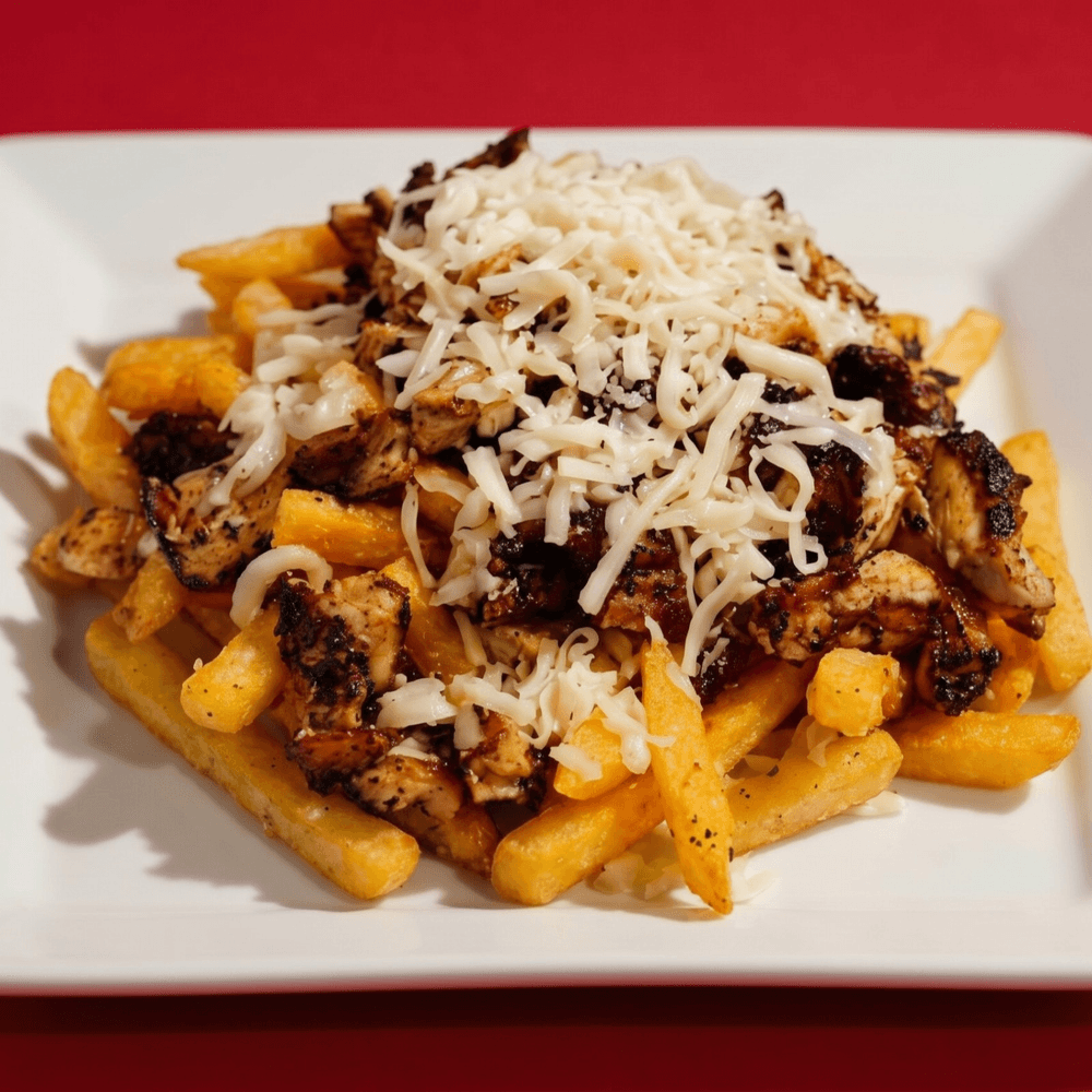 Grilled Chicken Cheese Fries