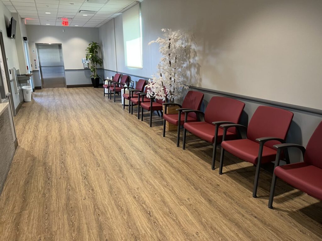The lobby of El Paso Vascular Access Center