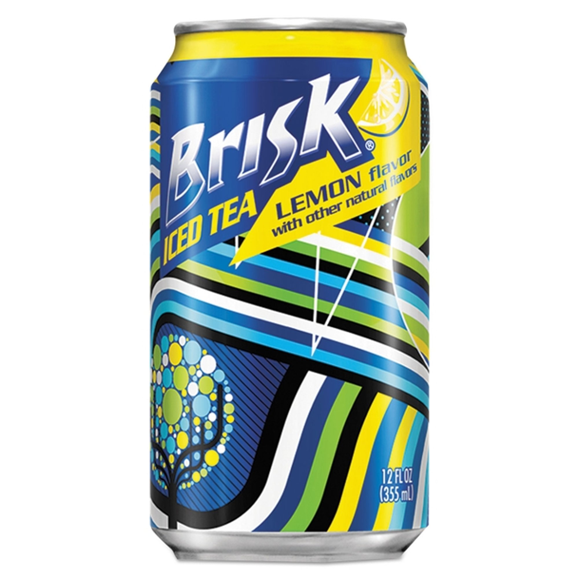 Brisk tea can