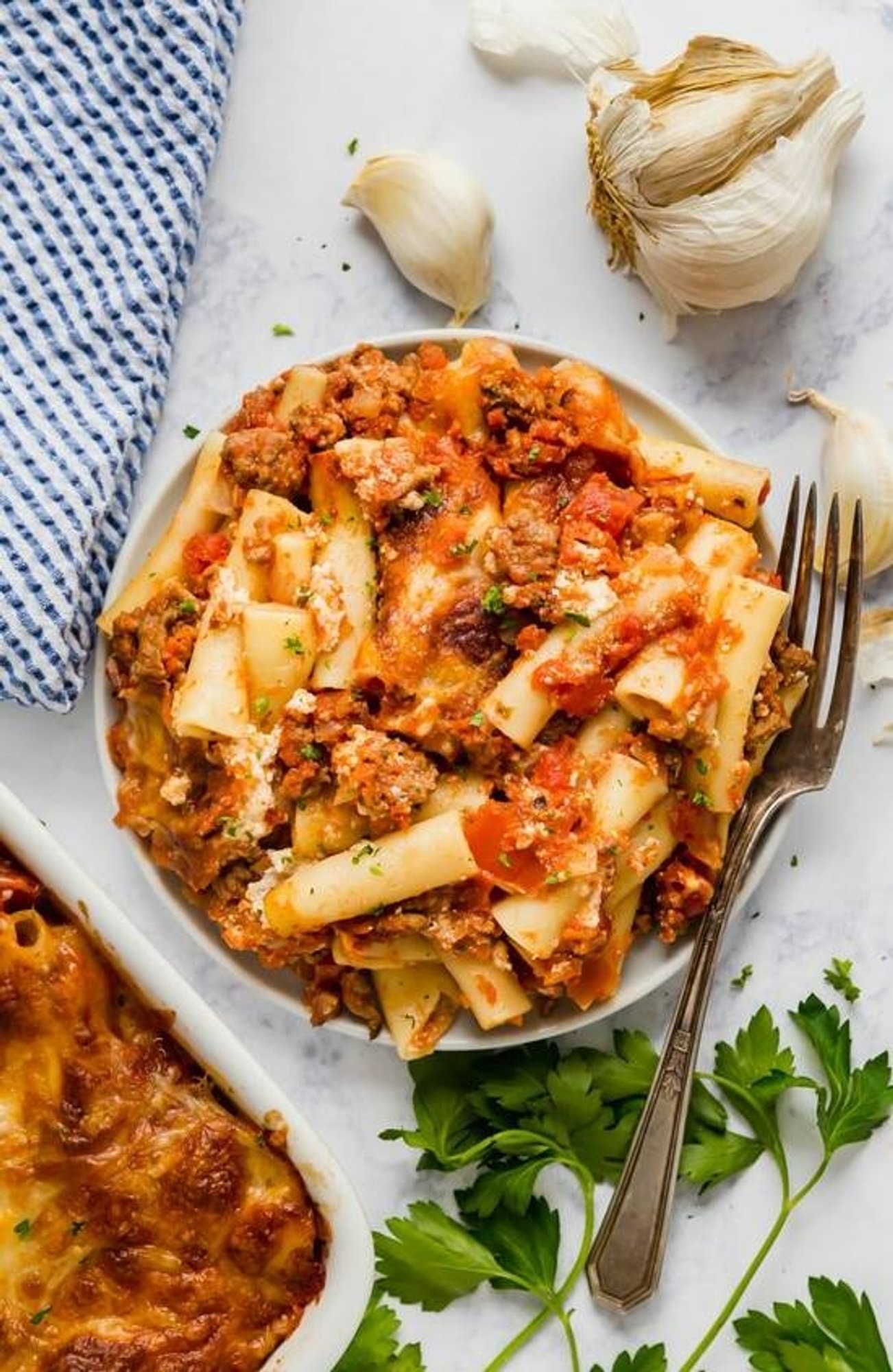 Baked Ziti Siciliano