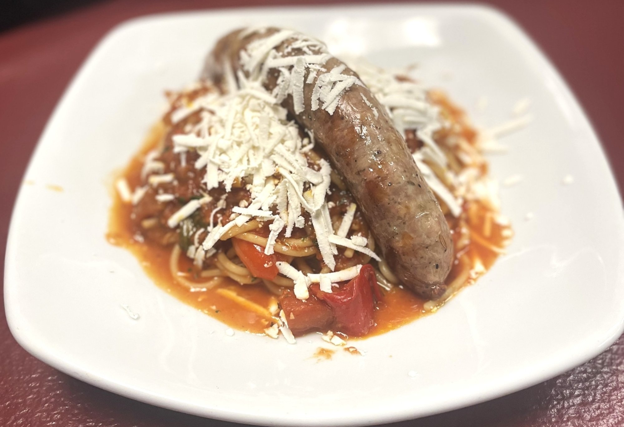 Penne Sausage + Peppers
