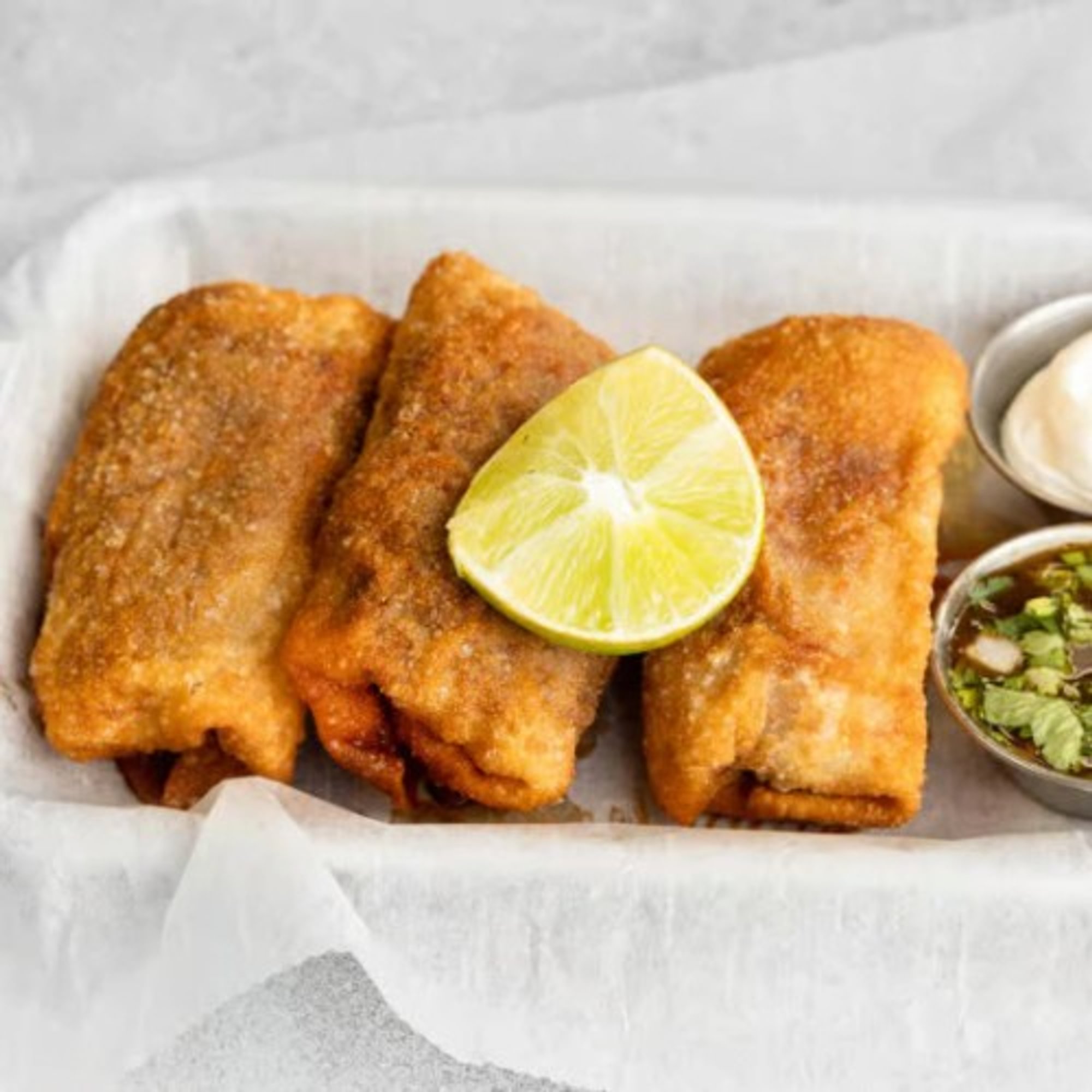 Birria Egg Roll