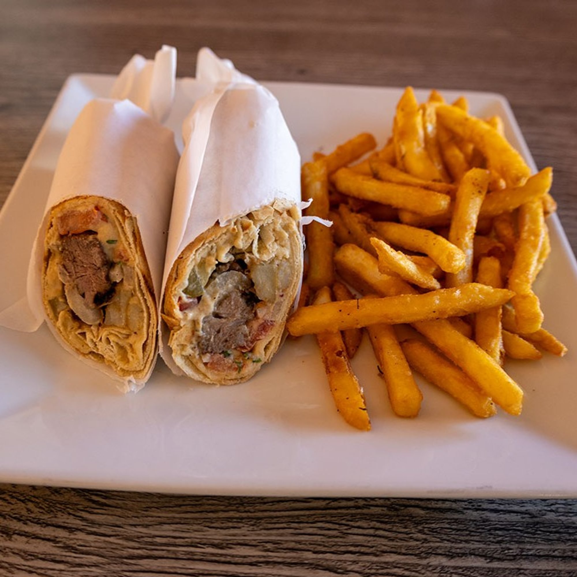Beef Kabob Sandwich Filet Mignon