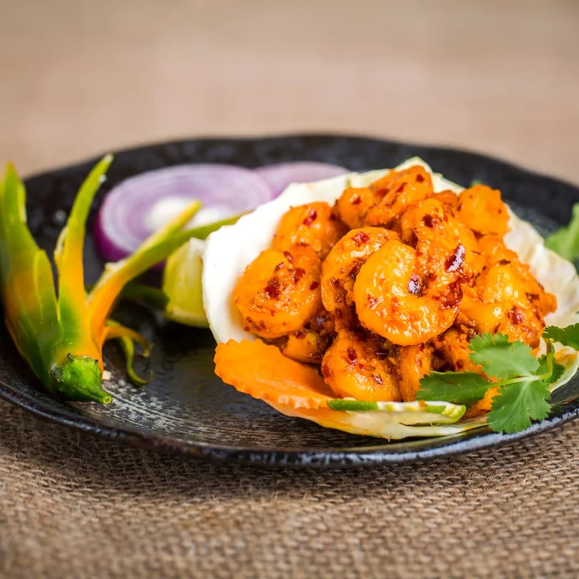 Shrimp Pepper Fry