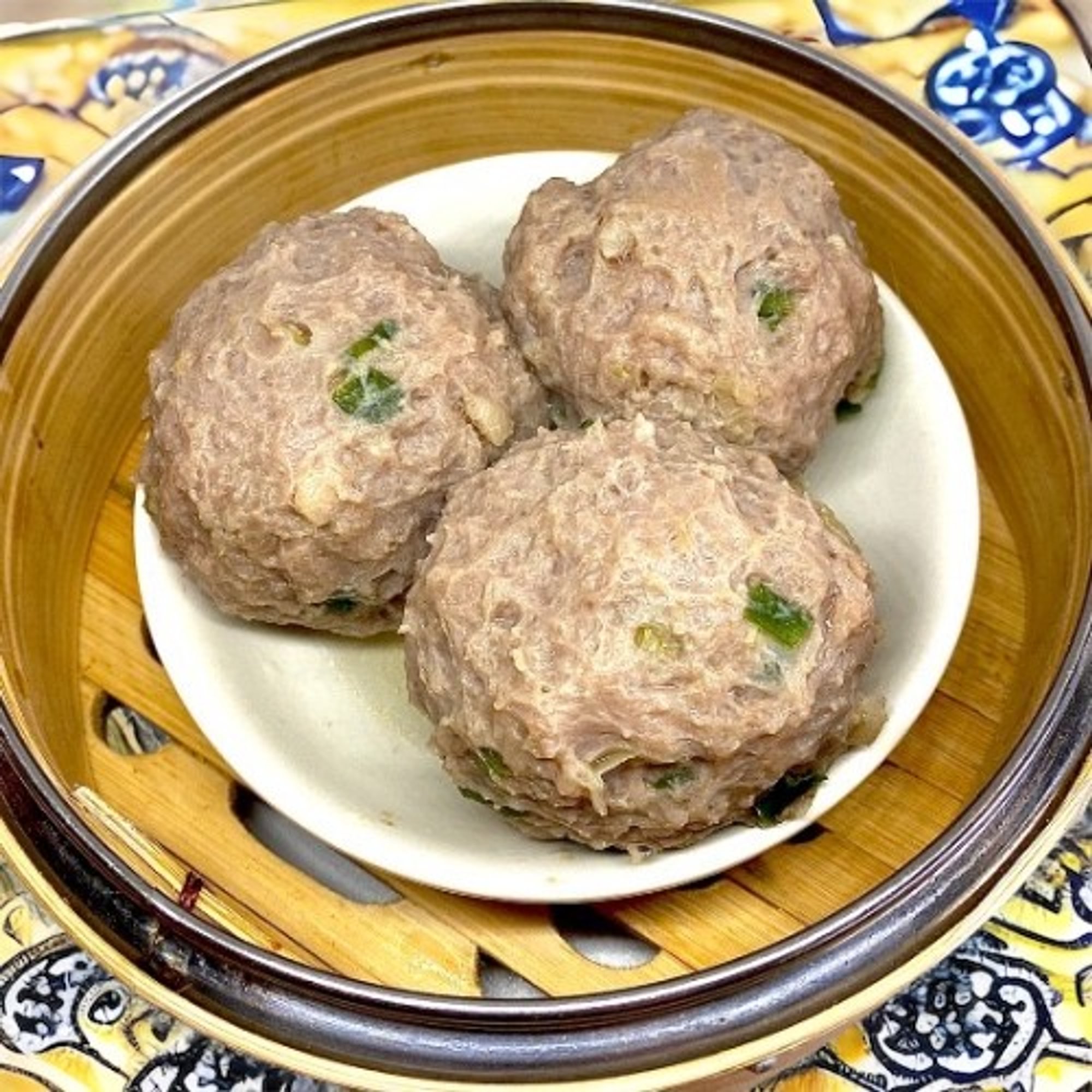Steamed Beef Balls (3)