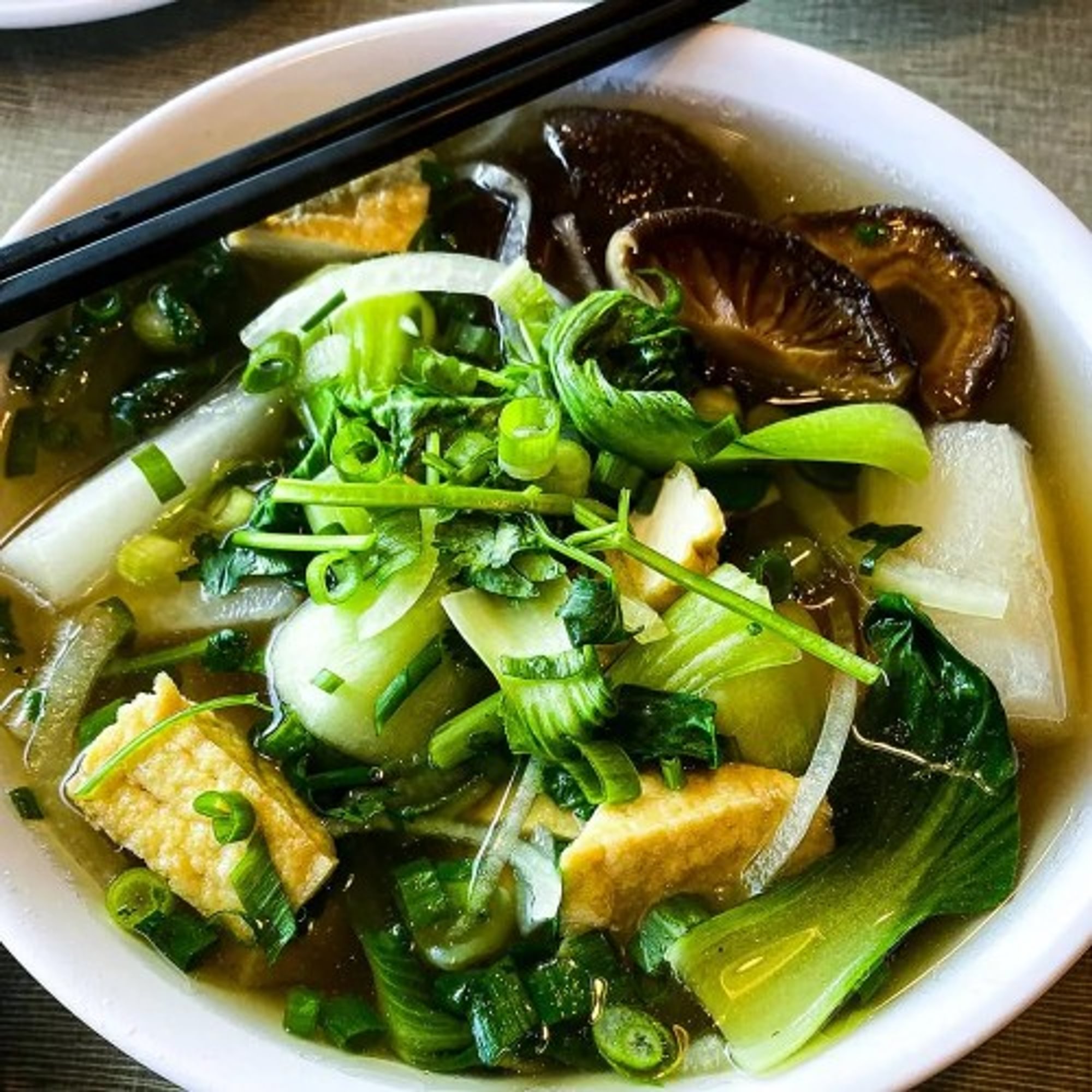HT Vegetarian Noodle Soup