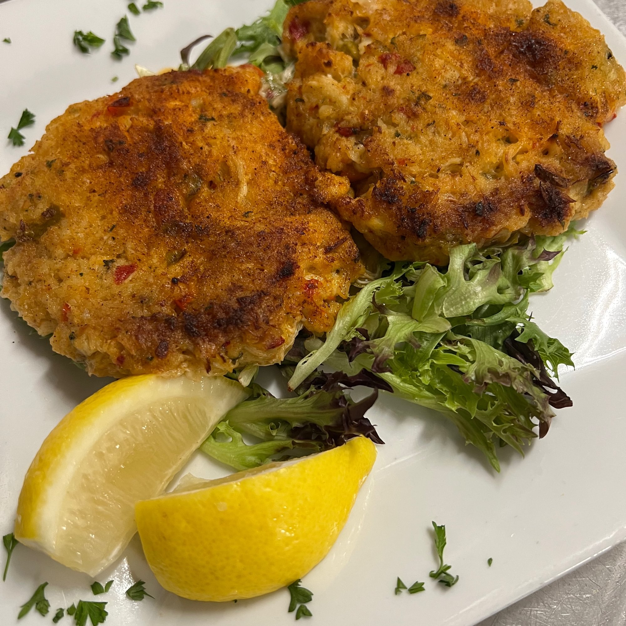 Broiled Crab Cakes