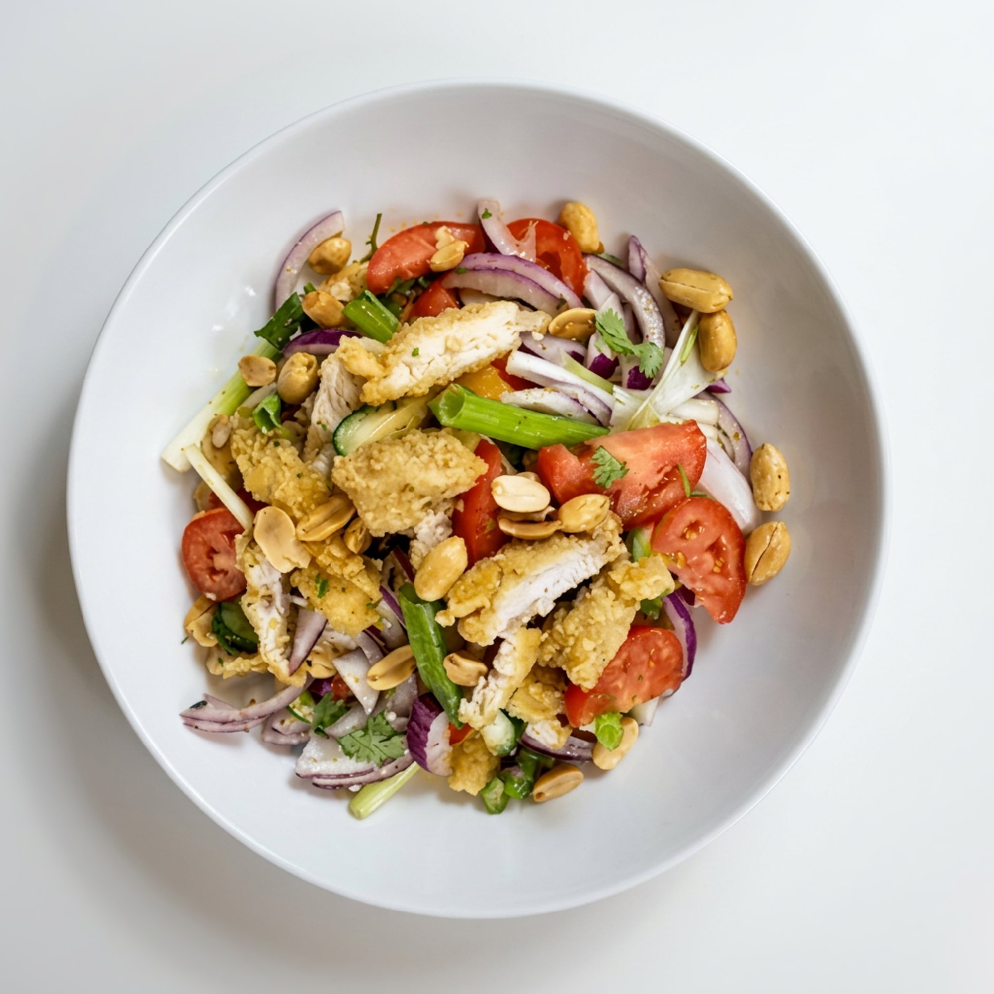 S2 - Crispy Chicken Salad (Yum Gai Krob)