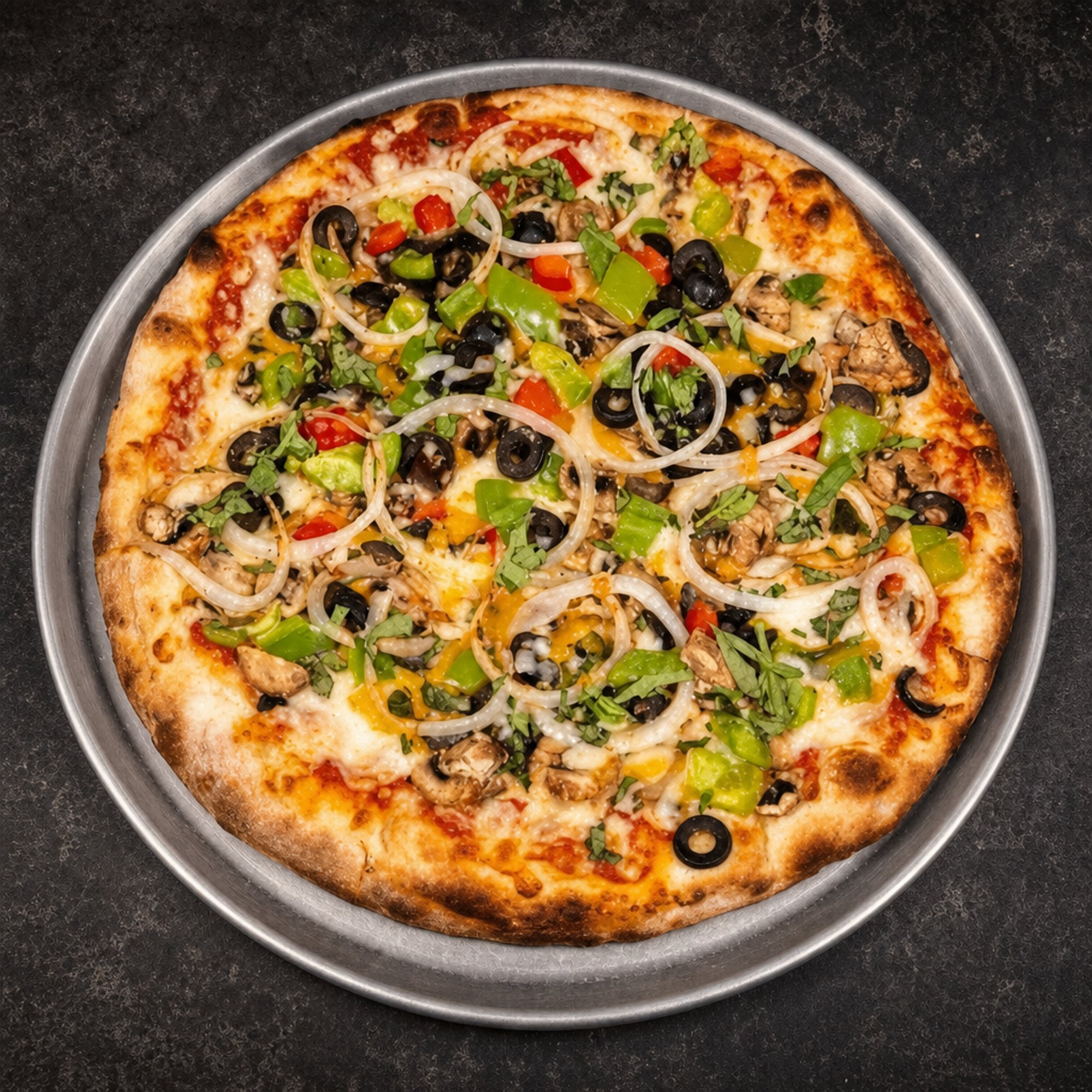 Sm Vegetarian Special Pizza