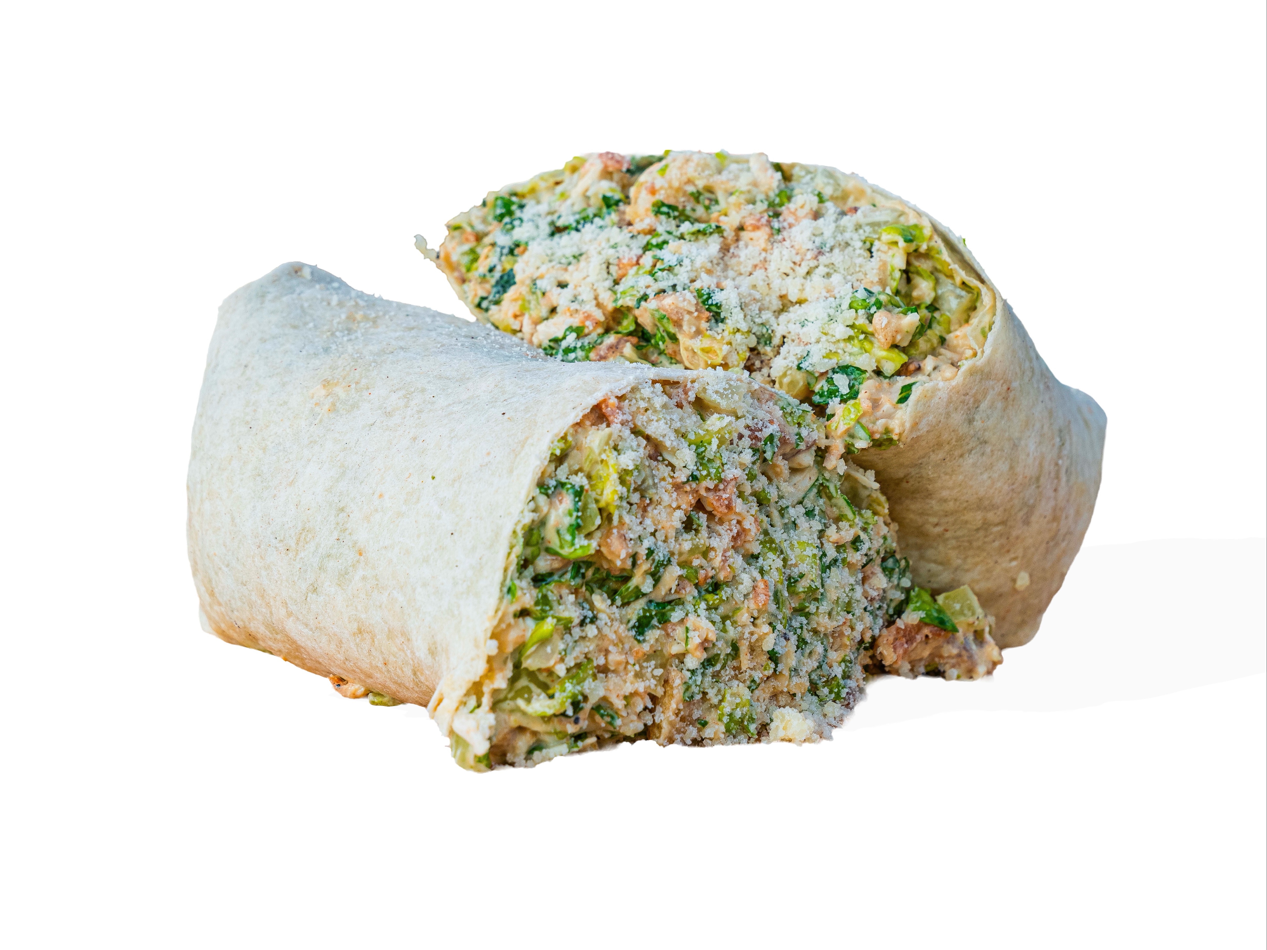 Chopped Chicken Caesar Wrap