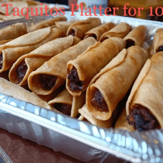 Taquitos Appetizer Platter