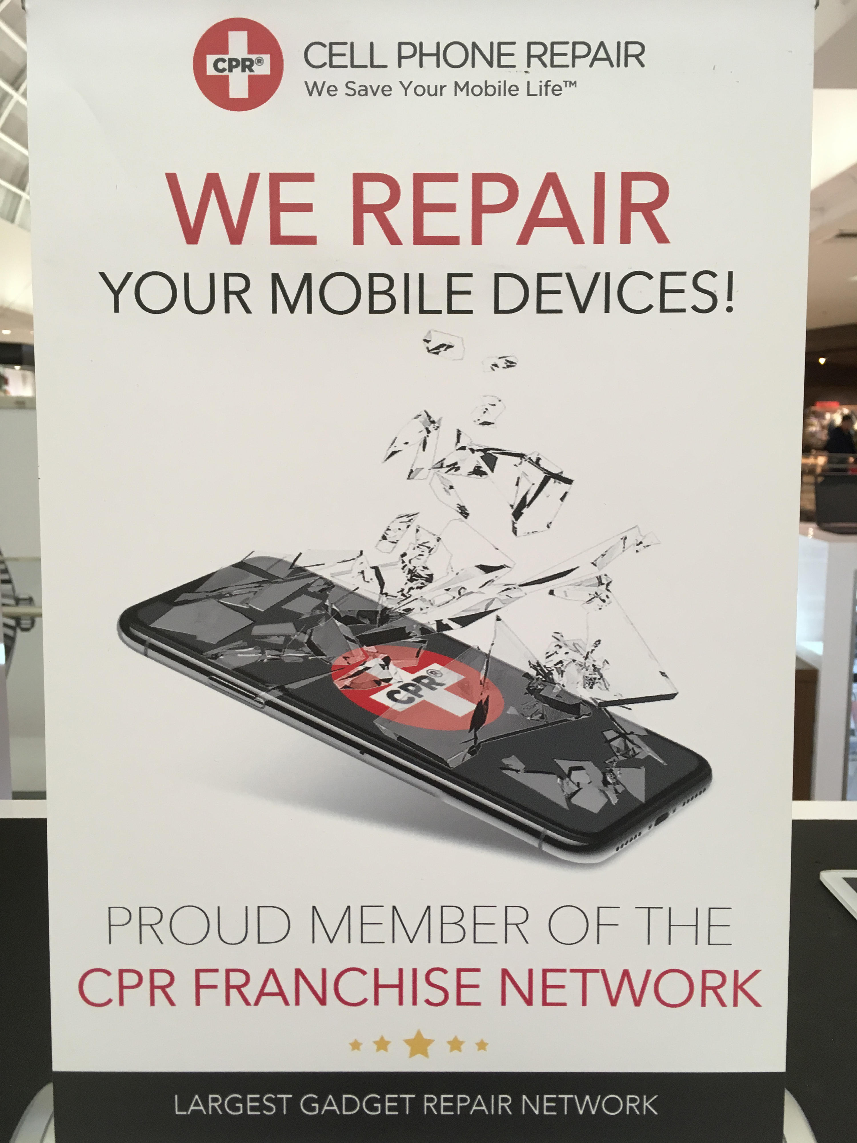 CPR Cell Phone Repair Glendale - Galleria Photo