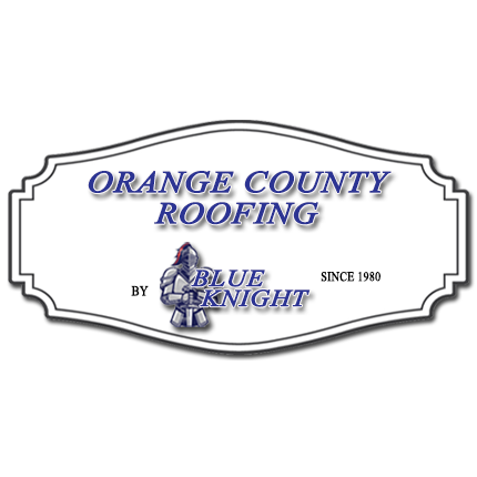 Orange County Roofing, With Blue Knight Logo