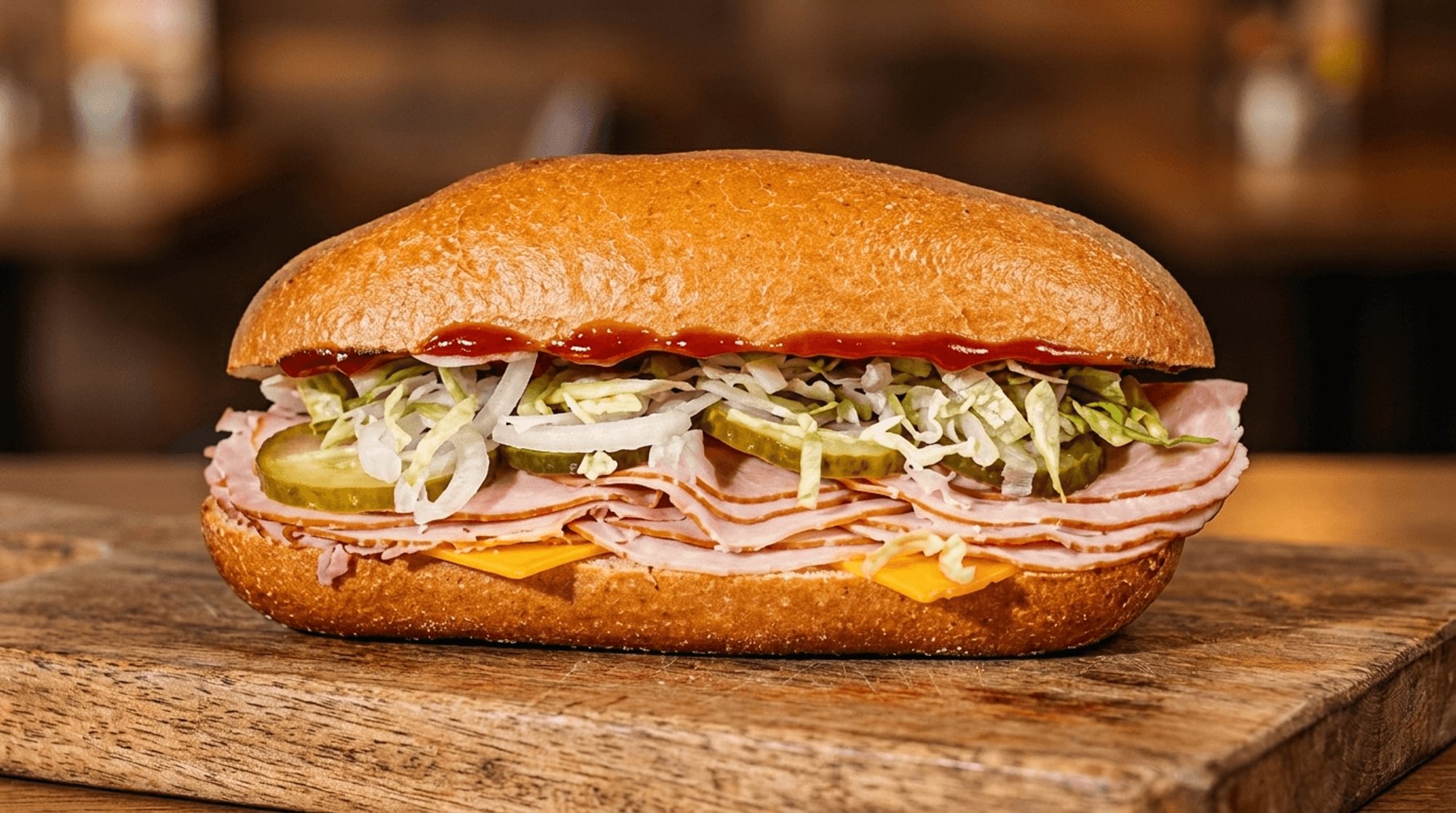 Pepper Turkey Sandwich