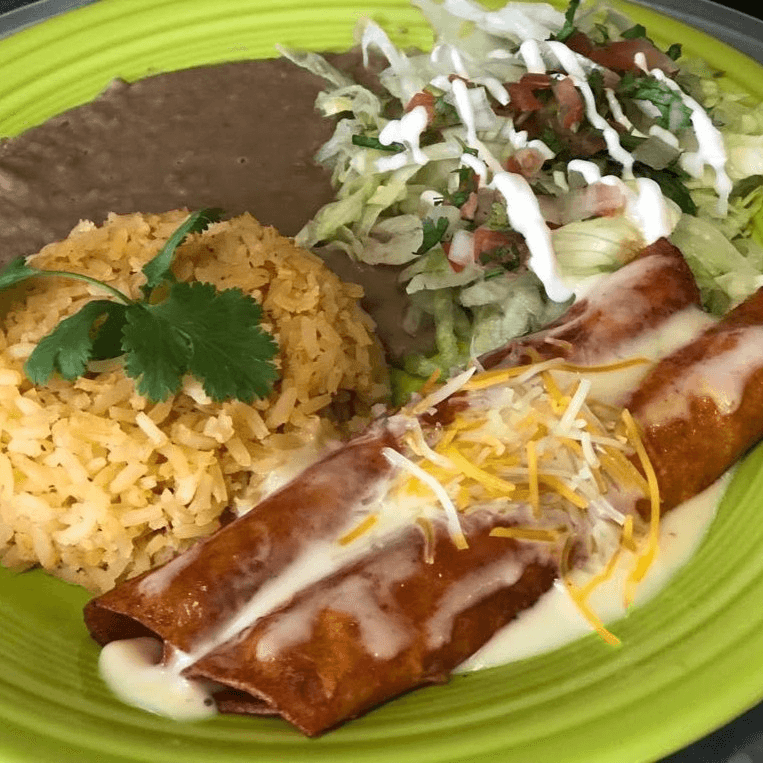 Two Enchilada Plate
