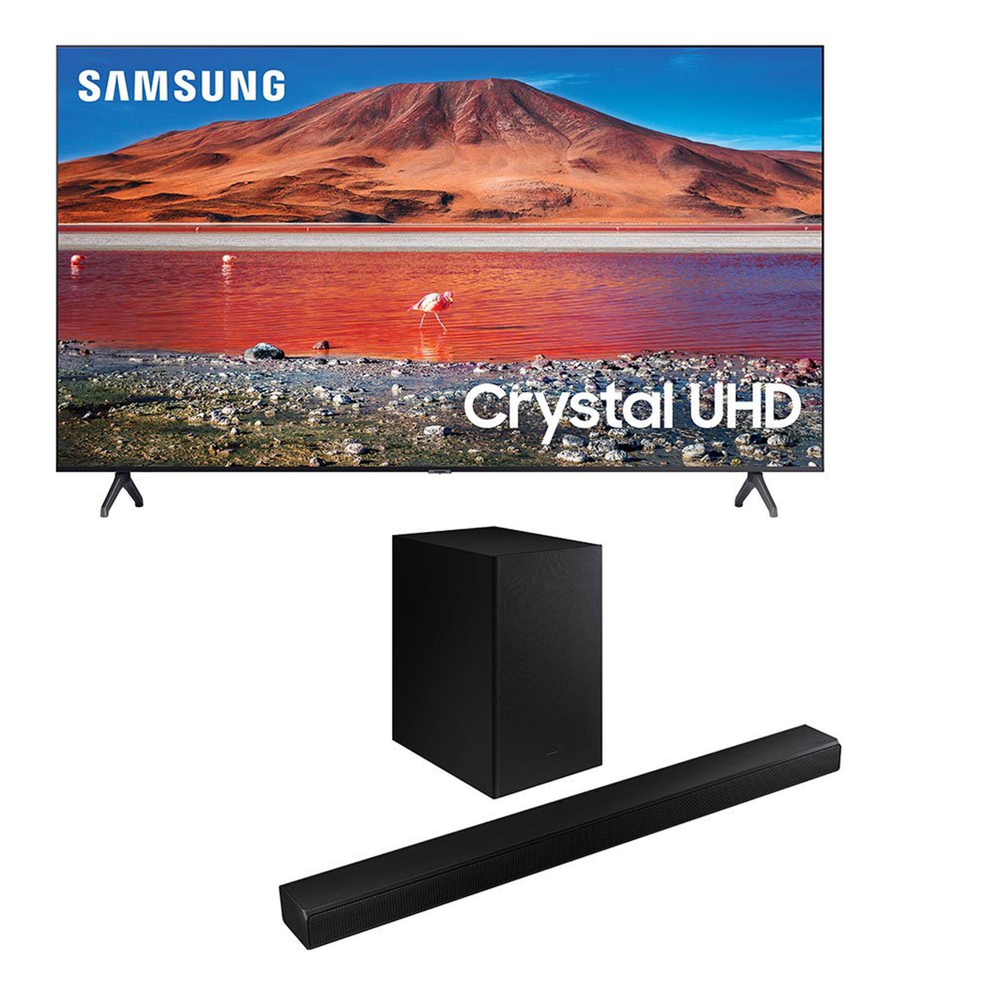 82" Samsung Smart TV w/ Samsung Soundbar