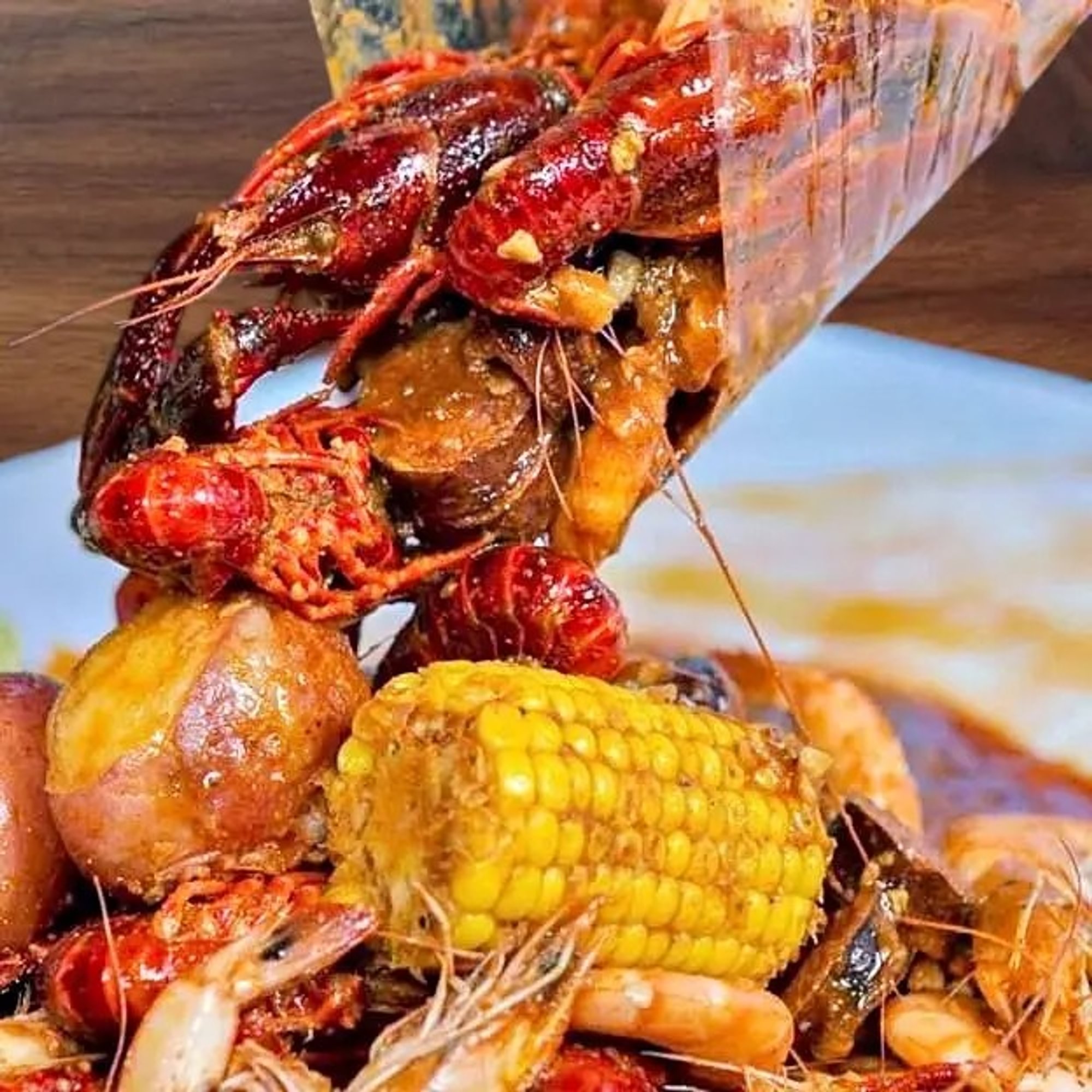 C. Whole Shrimp & Crawfish