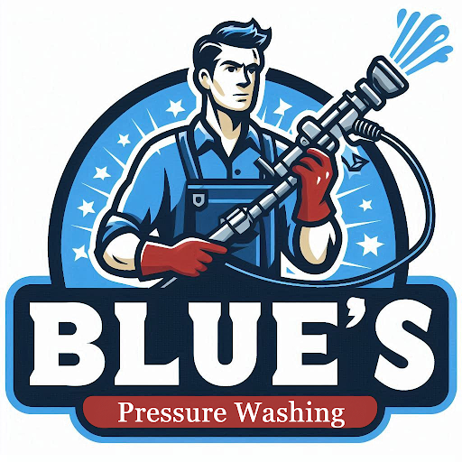 Blues Pressure Washing Logo