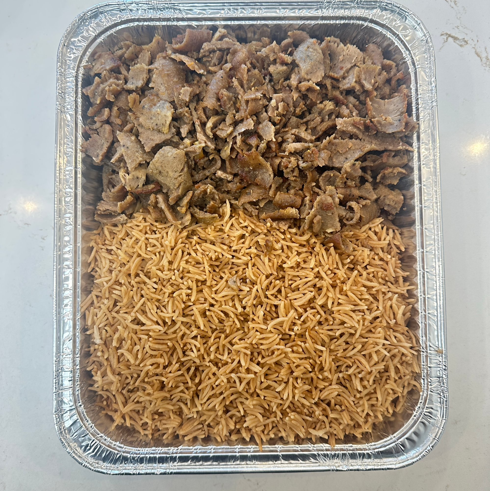 Beef Over Rice (30oz)