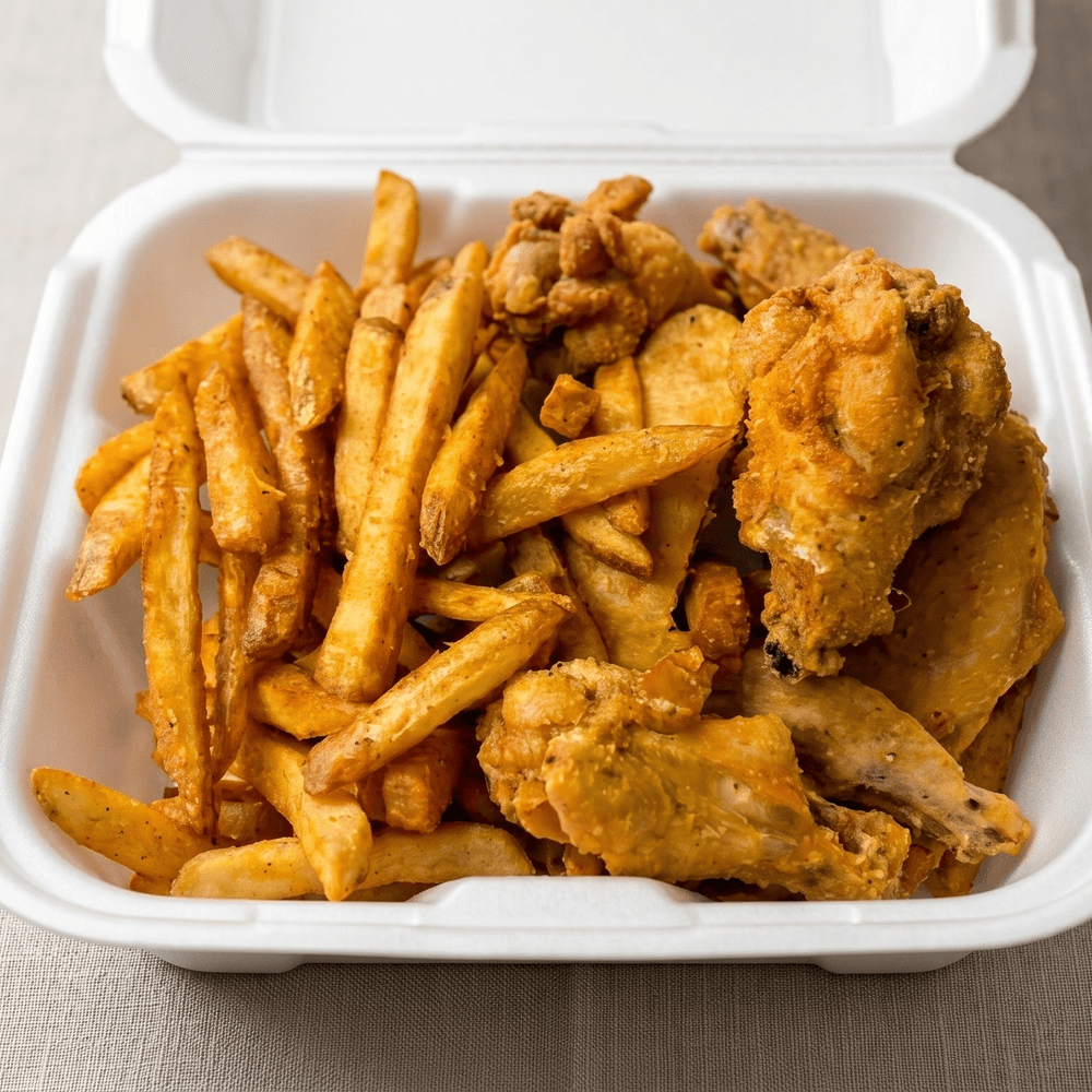 Fried Wings and Fries (Don't Use)