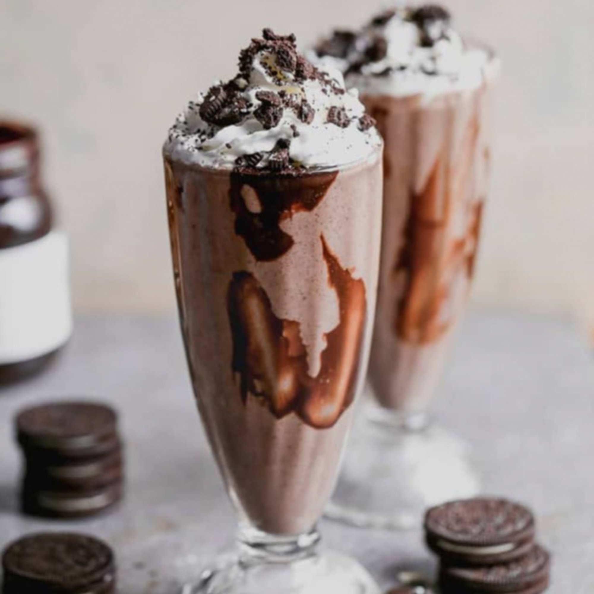 Regular Oreo shake