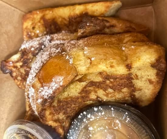 Caramel Banana French Toast