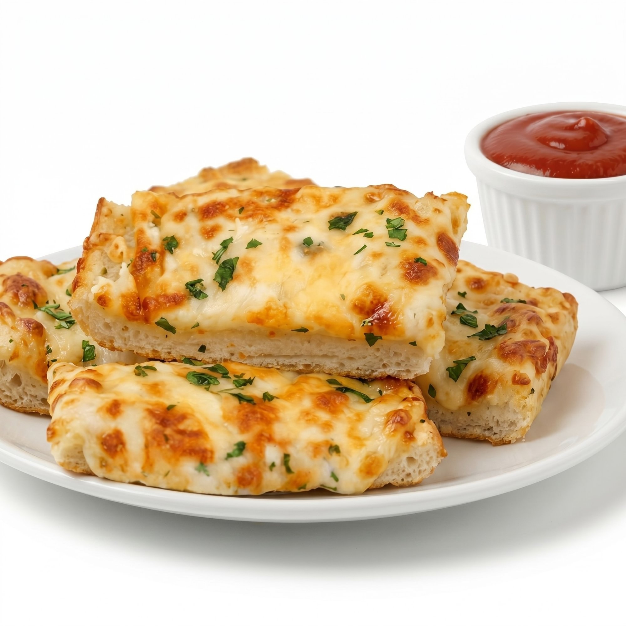 Garlic Bread with Melted Mozzarella