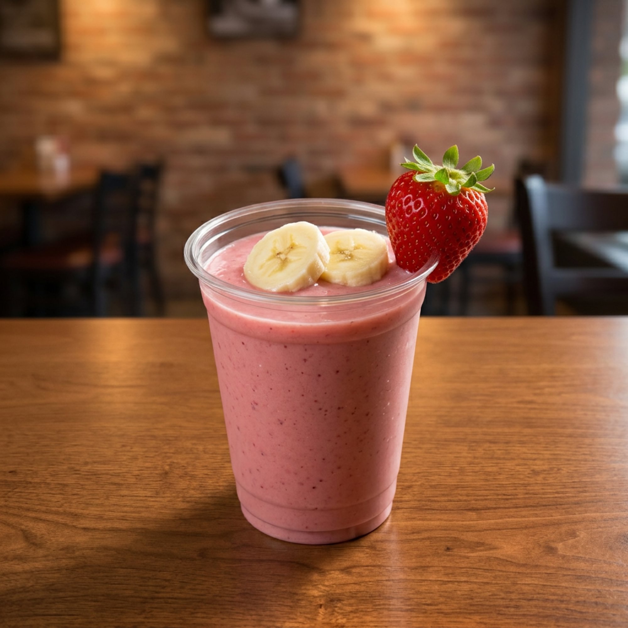 Straw-Nana Smoothie