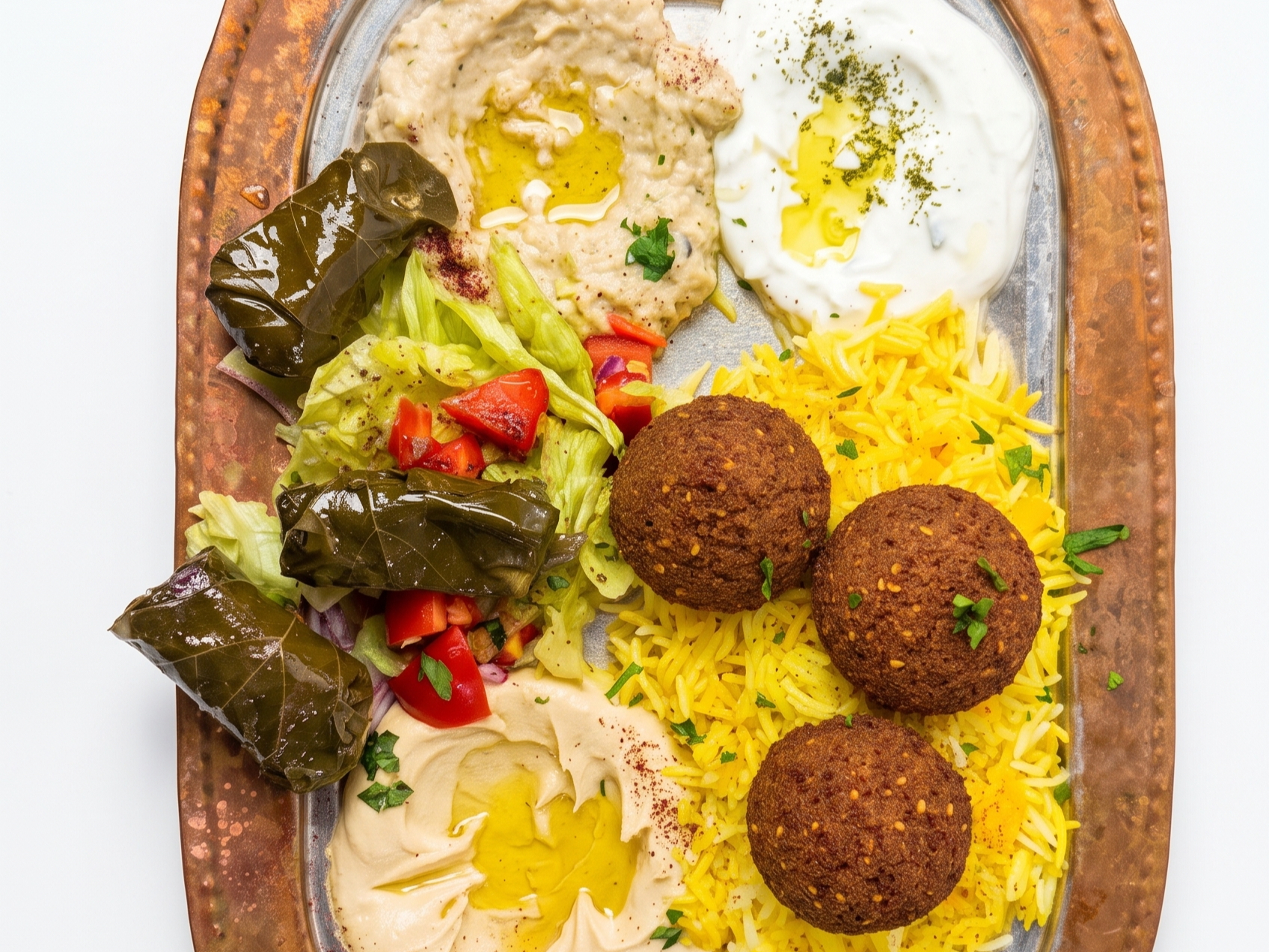 Large Family Vegetarian Combo