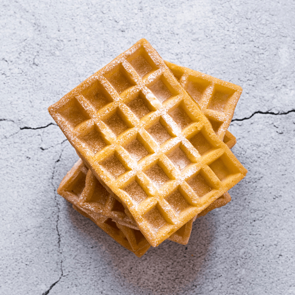 Waffles with Choice of Sauce