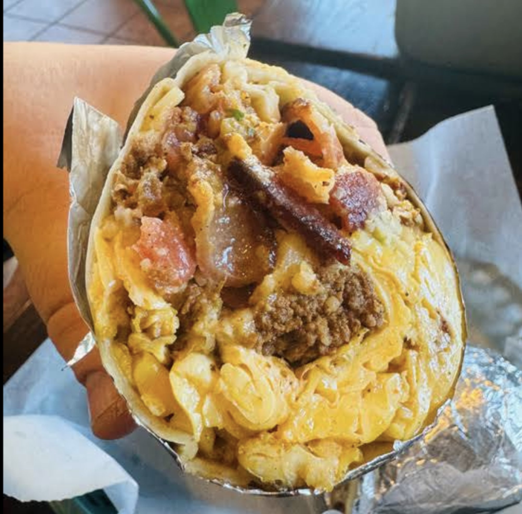 Bacon Egg & Cheese Burrito