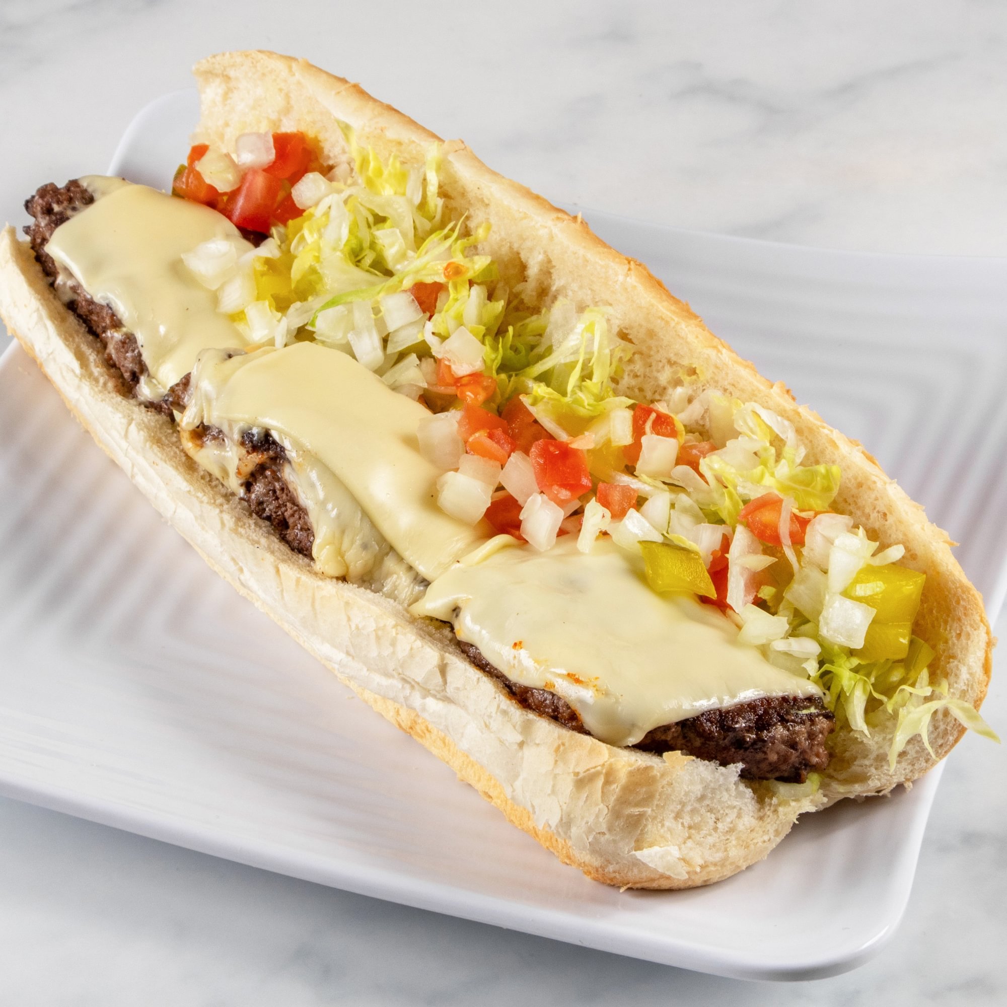 Cheeseburger Sub