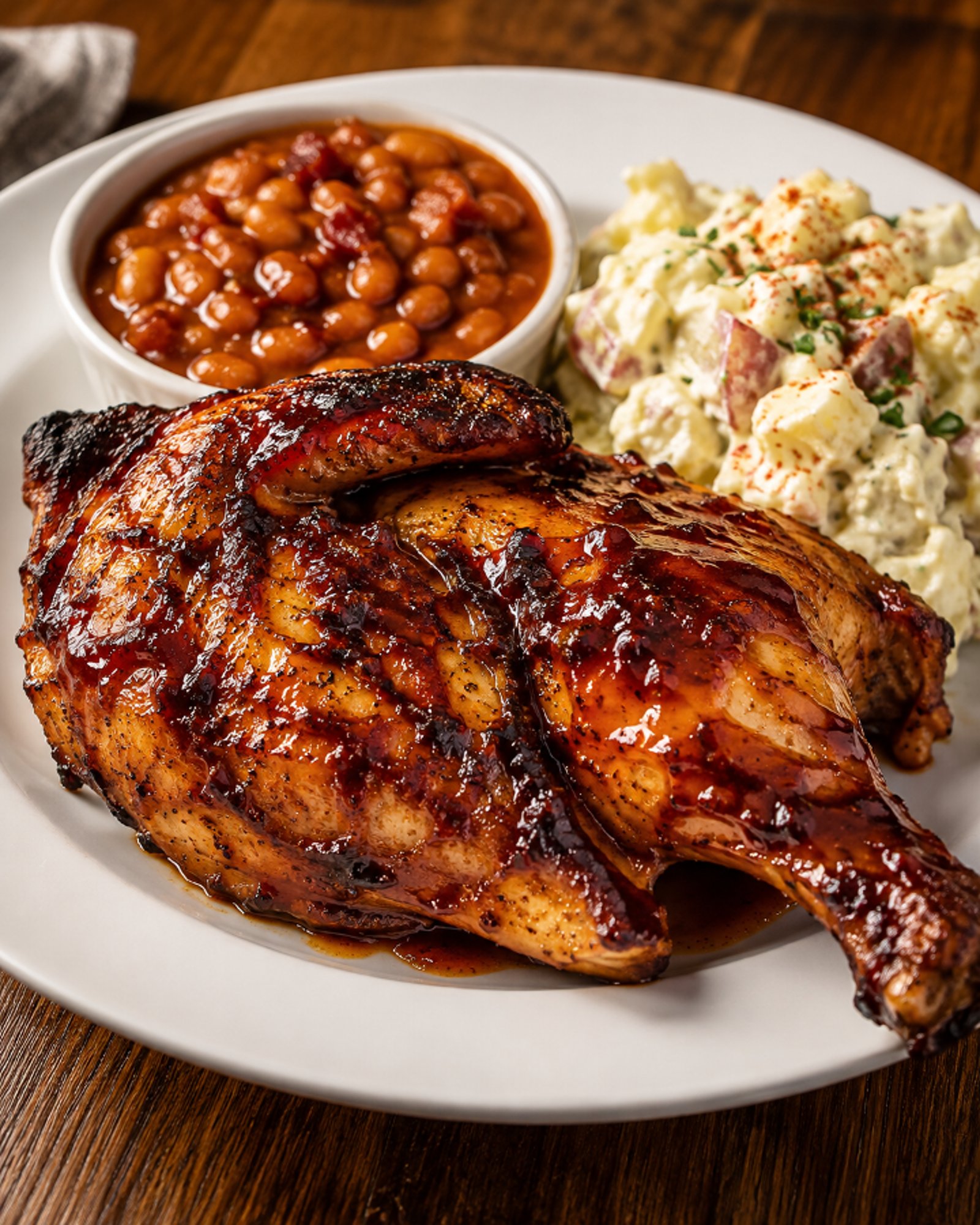 Bourbon Bbq Chicken Dinner