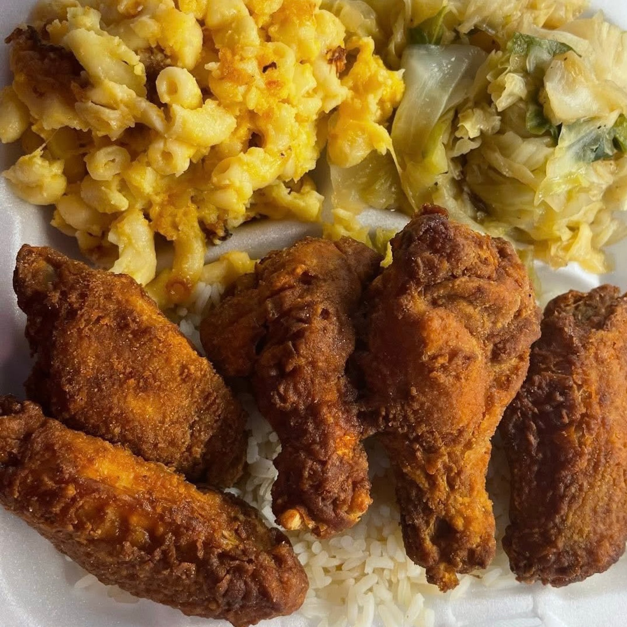 5 Pcs Chicken Wings with 3 Sides